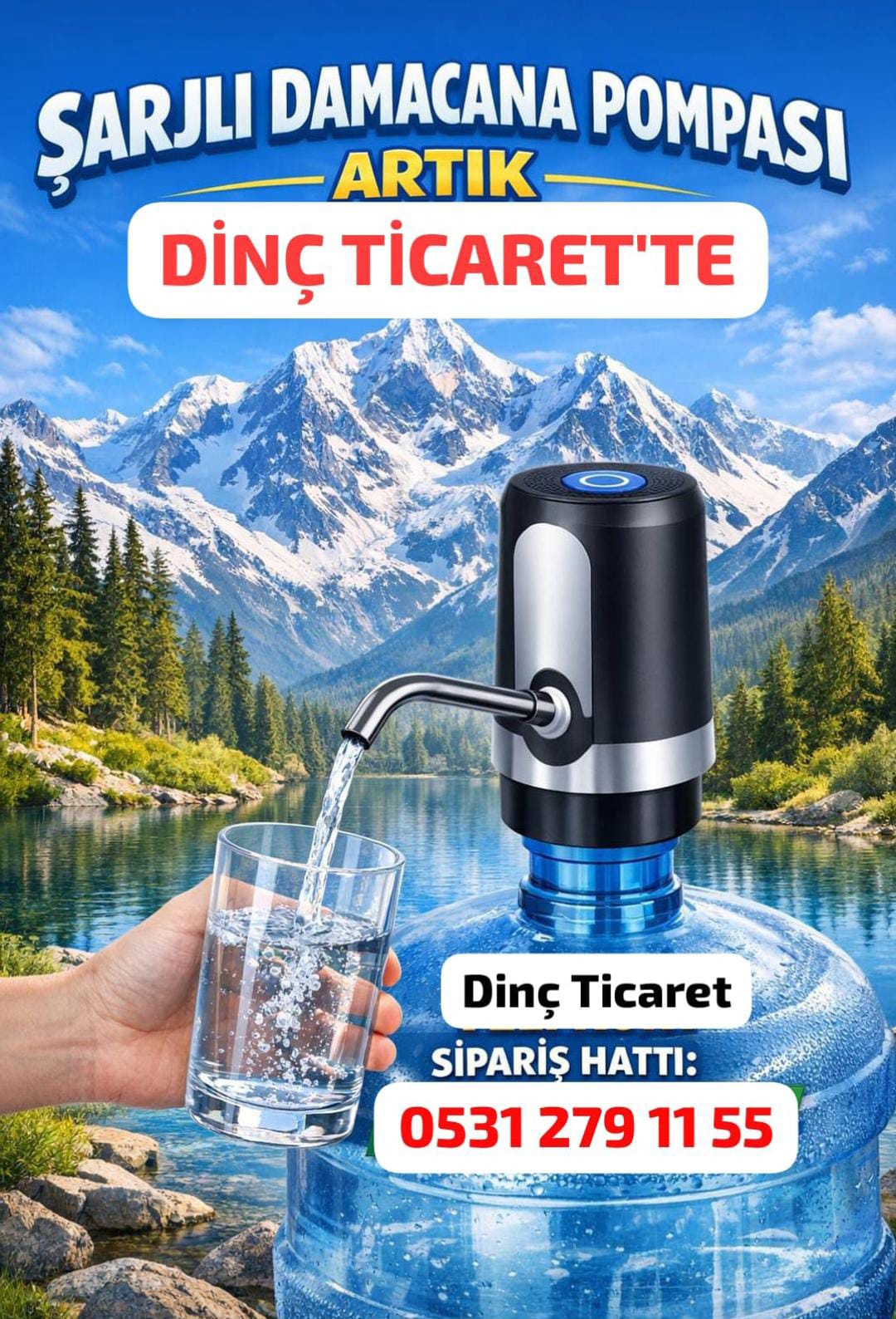 DİNÇ TİCARET - Hayat Su Bayi - Hayat Su Resmi Bayii - Körfez ve Derince'de hizmet